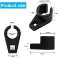 thumbnail image 2 of Car Offset Oxygen Sensor Socket, 3/8-Inch Drive by 7/8-Inch 22mm Wire Gate Accesses Sensor from Side, Automotive Oxygen Sensor Offset Removal Accessories, Universal for Vehicles, 2 of 6