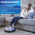 thumbnail image 7 of Miko Shiatsu Foot Massager with Heat Kneading and Rolling and Pressure Settings - Remote Control, 7 of 7