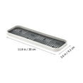 thumbnail image 6 of Greenadscape 1Set White Plastic Dish Drain Tray with Fruit Vegetable Draining Function for Household Users, 6 of 7
