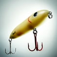 Heddon Zara Spook Fishing Lure Hard bait Bone 4 1/2 in 3/4 oz
