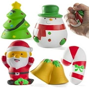 Christmas accessories-Christmas Squishies Soft Jumbo Squishies Stress Relief Squishy Toy
