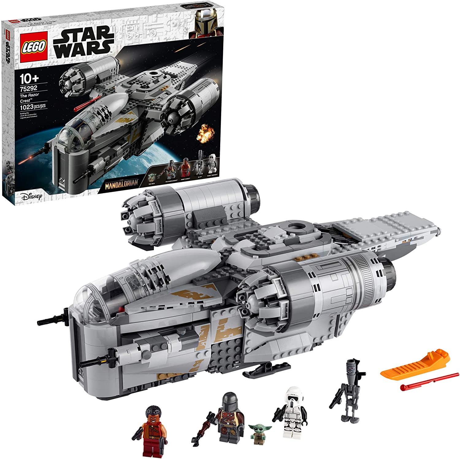 LEGO Star Wars: The The Razor Crest 75292 Exclusive Building Kit, New 2020 (1,023 Pieces) - Walmart.com