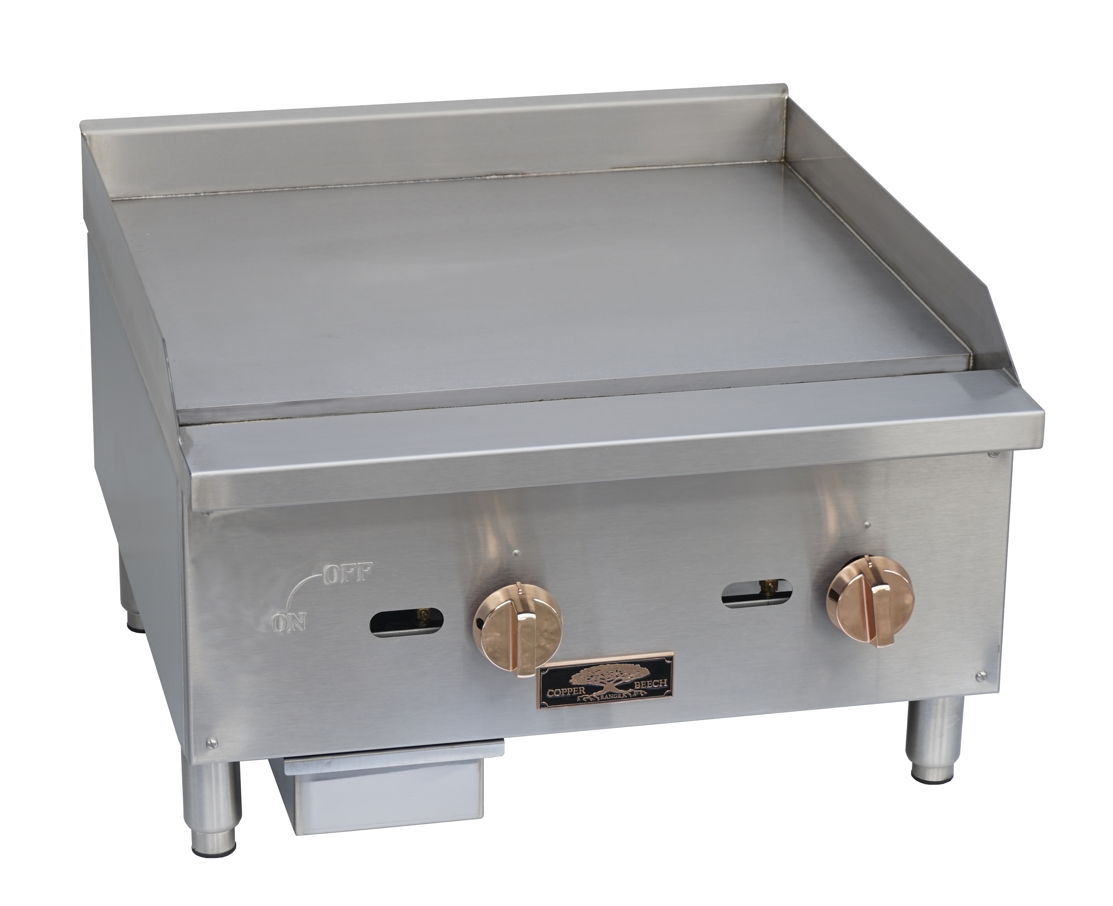 Copper Beech Griddle CBMG16 countertop, natural gas, 16"W x 19"D