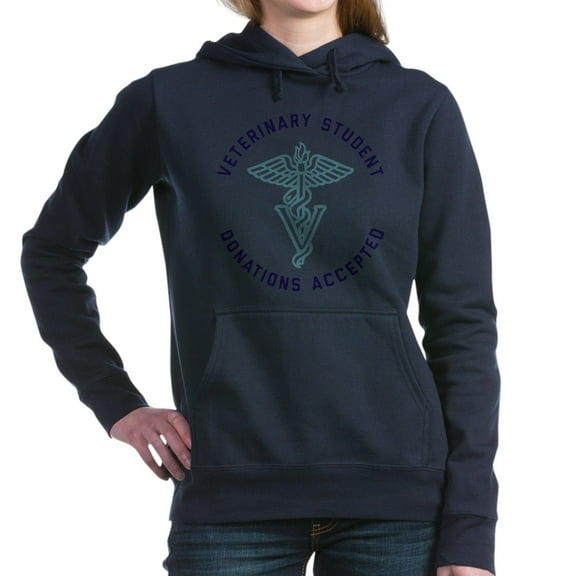 CafePress - Veterinary Student Donat - Pullover Hoodie, Classic & Comfortable Hooded Sweatshirt