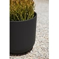 thumbnail image 4 of ANHXN Round Plastic Planter Pots for Indoor/Outdoor Garden Use, Suitable for Small to Large Succulent Plants, Flowers, Modern Interior Plants, 4 of 11