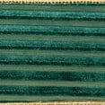 thumbnail image 2 of Vickerman 2.5" x 10 Yards Green Stripe Gold Back Ribbon, 2 of 3