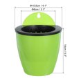 thumbnail image 2 of Unique Bargains 4 Inch Self Watering Plant Pot Hanging Planters with S Hooks, Green 3 Pack, 2 of 7