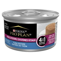 Purina Pro Plan Vital Systems Tuna Entree Wet Cat Food Pate 4-in-1 Brain, Kidney, Digestive and Immune Formula, 3 oz Can