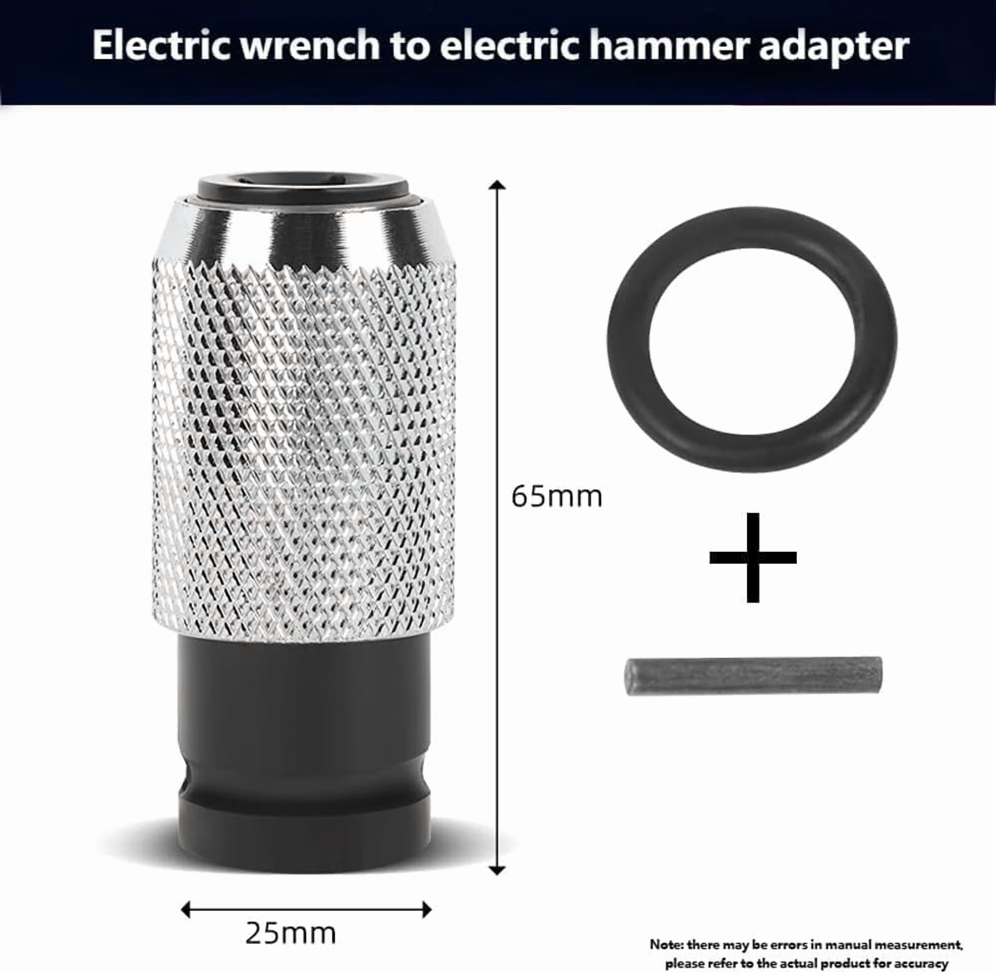2026 New Rotary Hammer Adapter With Impact Drill Bits Set, Electric Hammer To Drill Converter, Air Hammer Socket Adapter Forged From Chrome Vanadium Steel(2Set)