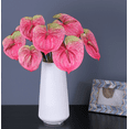 thumbnail image 2 of Zhuge 3pcs Anthurium Artificial Flowers, Fake flowers, Flores Artificiales Para, Wedding Decor, 2 of 5
