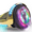 Chrome Gold, variant on Hoverstar Flash Wheel Certified Hover board 6.5 In. Bluetooth Speaker with LED Light Self Balancing Wheel Electric Scooter , Chrome Turquoise