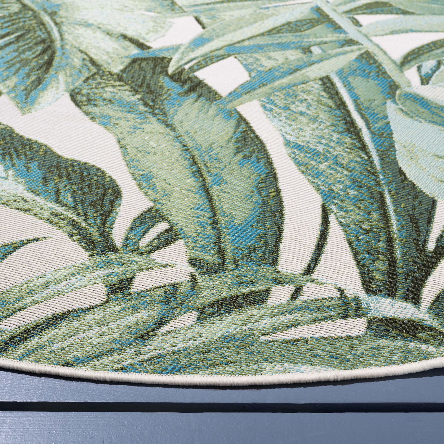 SAFAVIEH Barbados Igor Botanical Indoor/Outdoor Area Rug