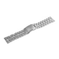 thumbnail image 4 of Reemplazo de la de de relojes mecánicos de la correa del reloj de plateado de 24 mm Yuyangstore banda de reloj de lujo, 4 of 7