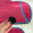 thumbnail image 2 of Miangastore 20 Pairs Hook And Loop Strips Anti-Slip Car Foot Pads Double-Sided Sticky Dots Rug Fastener Double Sided Carpet Tape For Home Office Car, 2 of 9