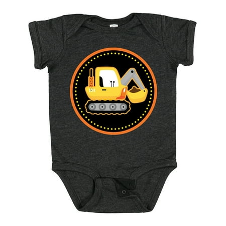 

Inktastic Construction Digger Truck Gift Baby Boy Bodysuit