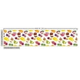 thumbnail image 3 of Fruit Fabric by the Yard, Colorful Illustration of Exotic Healthy Foods Organic Elements on a Plain Background, Upholstery Fabric for Dining Chairs Home Decor Accents, Multicolor by Ambesonne, 3 of 5
