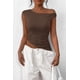 thumbnail image 3 of Remera PRETTYGARDEN 2025 Crop Top Asimétrico con Un Hombro XL, 3 of 8