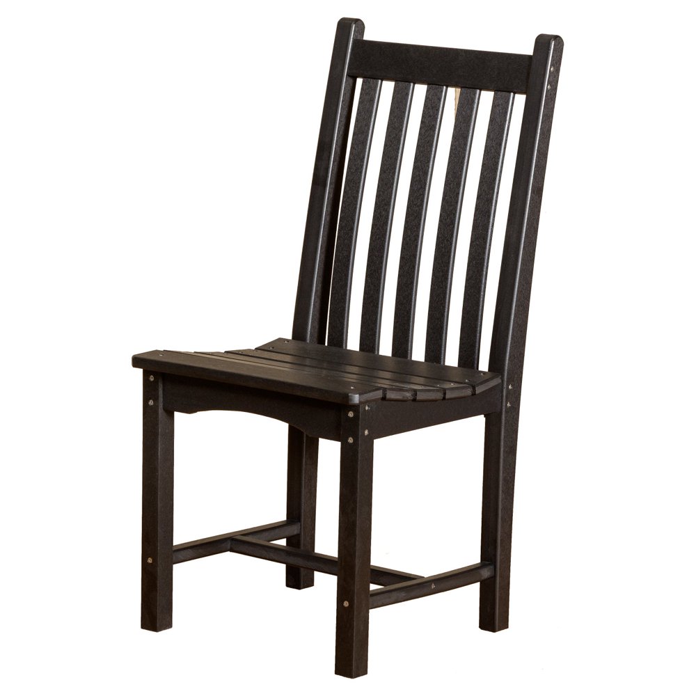 WILDRIDGE Classic Recycled Plastic Patio Dining Side Chair - Walmart