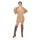 thumbnail image 1 of Vestido de punto con botones Roman Fashion /Juvenil, 4587 (Café) cafe CH, 1 of 5