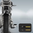 thumbnail image 4 of KAKOWELY Turn Light Motorcycle 2pcs Motorcycle LED Turn Light Signal Light Indicator Blinker Light (Black)4.33"X0.79"X4.33", 4 of 5
