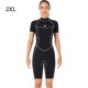 thumbnail image 2 of DIVE SAIL Traje de buceo 3MM Pantalones cortos de manga corta resistentes al desgaste Traje de neopreno Servicio prolongado Sensación de cuerpo fresco Accesorio de surf femenino negro XXL Advancent OD019360-06, 2 of 7