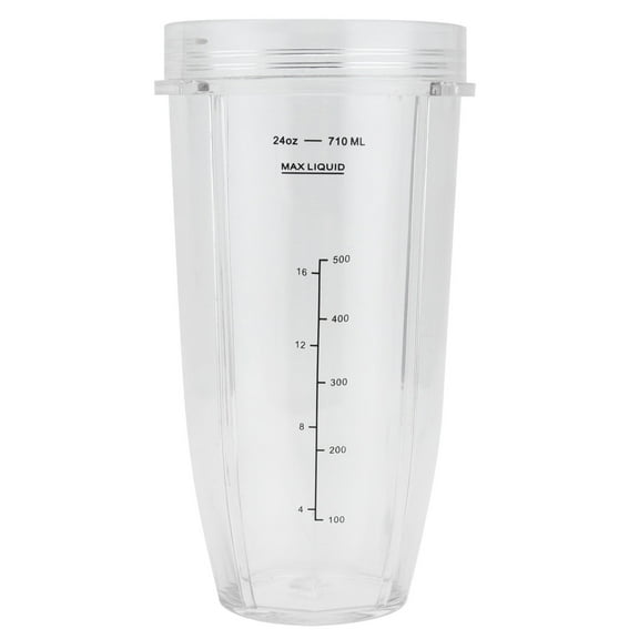 Compatible Cups, 24Oz Replacement Part for Nutri Ninja Blender, Easy Installation, Food Grade Material Ensuring Safety and Durability