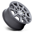 thumbnail image 2 of Asanti Black Cast Aluminum Wheel AB41 22x9 5x4.25/4.5 G-ANTH BR-MCH 38mm, AB041AD22900138, 2 of 3