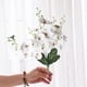 thumbnail image 5 of Simulación de flores, 5 tenedores, mariposas, orquídea, película, mango pequeño, luces de flores, arreglo floral de lujo para el hogar, sala de estar, flores falsas, decoraciones para bodas, fiestas,, 5 of 6