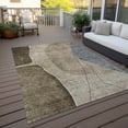 thumbnail image 6 of Addison Rugs Chantille Indoor/Outdoor Transitional Modern Brown Washable Rectangle Rug, 10' x 14', 6 of 6