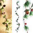 thumbnail image 1 of Luces De Cadena De Navidad Piñas Aguja De Pino Campana Guirnalda De Hadas Guirnalda De Luces Para El Árbol De Navidad Decoración De La Fiesta De Acción De Gracias 3M / 9.84Ft 30 Led Noticed HA013094-00, 1 of 6