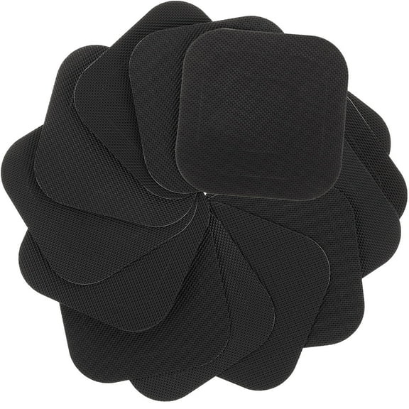 SOPOTUTU Bath Tub Safety Stickers Black Peva Anti-Skid for Home Showers and Bathtubs