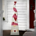thumbnail image 2 of 43 in. Valentine's Gnomes Porch Decoration, Pink, Valentine's Day Collection, 2 of 3