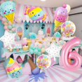 thumbnail image 4 of Set de globos PRELITER Pink Ice Cream Number 6 Sweet Six, 4 of 7