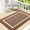 Brown, variant on Buganda Indoor Door Mats, Absorbent Trapper Dirt Inside Doormats, Non Slip Low Profile Entry Door Mats, 20x32, Grey