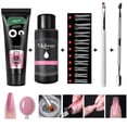 thumbnail image 2 of Quick Drying 15g Extension Gel Set Slip Solution Nail Molds Manicure Set, 2 of 8