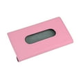thumbnail image 2 of Xingzhi Sun Visor Tissues Box For Convenient Travel Size Universal Fit Easy To Install Black Car Napkin Box Pink, 2 of 6