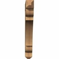 thumbnail image 2 of Ekena Millwork 5 1/2"W x 44"D x 44"H Olympic Craftsman Smooth Bracket, Western Red Cedar, 2 of 13