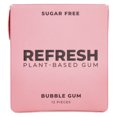 thumbnail image 3 of Refresh Gum Plant-Based Bubble Gum, 12 Pieces, 3 of 5