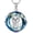 04-Wolf, variant on Bear/Phoenix/Eagle/Wolf/Fox/Unicorn/Owl/Lion Lab Grown Diamond Crystal Necklace, 925 Sterling Silver Animal Crystal Necklace Pendant Gift for Women, Birthday Anniversary , With 18+2inches Chain