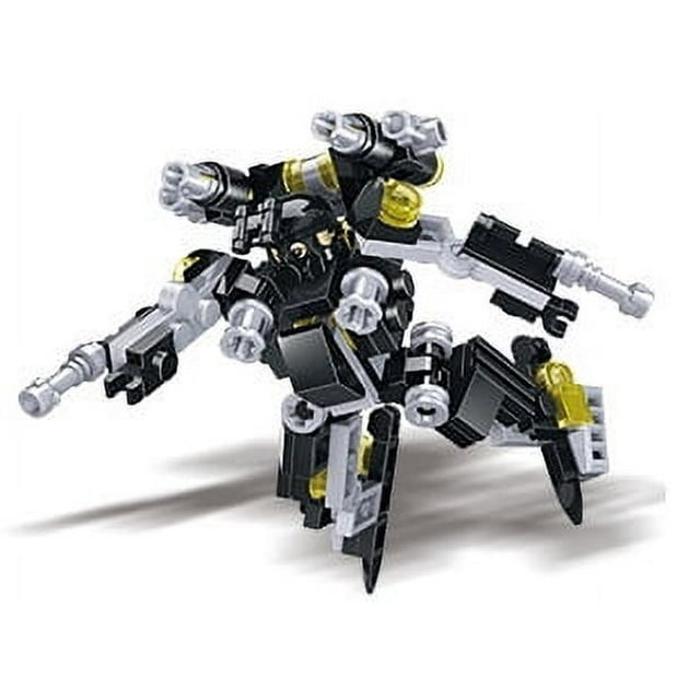 12 Different Sets/90+Pcs Small Building Blocks CreativeAssembly Robot Bricks Education DIY Toys for Children Kids