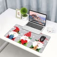 thumbnail image 4 of Kdxio Merry Christmas Gnome1 Print Large Gaming Mouse Pad,Non-Slip Base,Water Resist Keyboard Pad for Gamer,Office & Home,29.5 x 15.8 in, 4 of 6