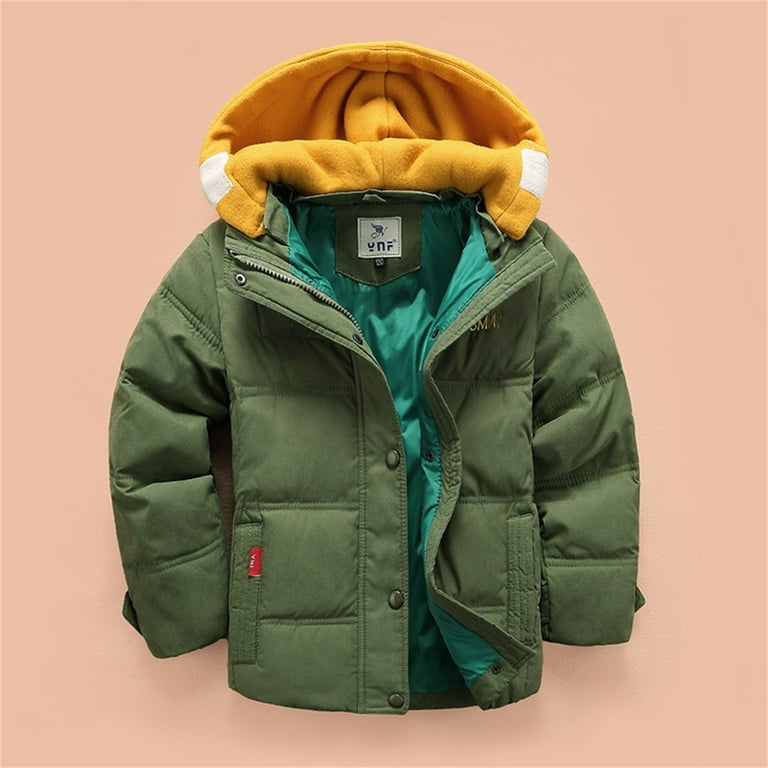 Toddler Kids Baby Boys Girls Winter Warm Long Sleeve Jacket