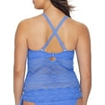 thumbnail image 3 of Freya Womens Sundance Underwire Padded Tankini Top, 36E, Blue Moon, 3 of 3
