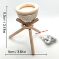 thumbnail image 2 of 1 Pack Wooden Rack Essential Oil Diffuser, Scented Air Oil Diffuser Small Aromatherapy Aroma Diffuser, Mini Stone Diffuser, Diffuser, Diffuser For Home, Wardrobe, Bathroom, 2 of 5