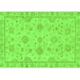 thumbnail image 1 of Ahgly Company Indoor Rectangle Abstract Green Modern Area Rugs, 2' x 4', 1 of 4