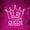 Slay Queen, variant on Slay Neon Sign, LED Neon Light Up Signs for Wall Decor,Crown LED Light for Bedroom Preppy Girl Aesthetic Room Dorm Y2k Party Room, For Women Girls Teen USB (11.4"*11")