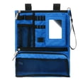 thumbnail image 2 of NAOJIE Golf Accessory Bag,Golf Pouch Bag for Valuables,Golf Cart Hanging Bag Lightweight Folding Storage Bag Portable Golf Cart Accessories with Adjustable Strap(Blue), 2 of 5