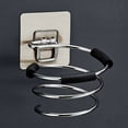 thumbnail image 1 of Xihbxyly Soporte de Pared para Secador de Pelo, Fácil Instalación, Gran Capacidad de Carga, Acero Inoxidable, Multiusos, Apto para Diversos Secadores, Diseño Compacto., 1 of 2