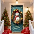 thumbnail image 5 of Bpyeka Door Cover35 X 72 Inch Christmas Door Cover Christmas Door Curtain Christmas Day Door and Wall Decoration Festival Party DecorationFall Decor, 5 of 6