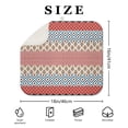 thumbnail image 4 of Bohemian Boho Kitchen Drying Mat - Super Absorbent Microfiber Dish Drying Pad with Boho Theme - Foldable Heat Resistant Countertop Mat for Dishes 18"x16", 4 of 7